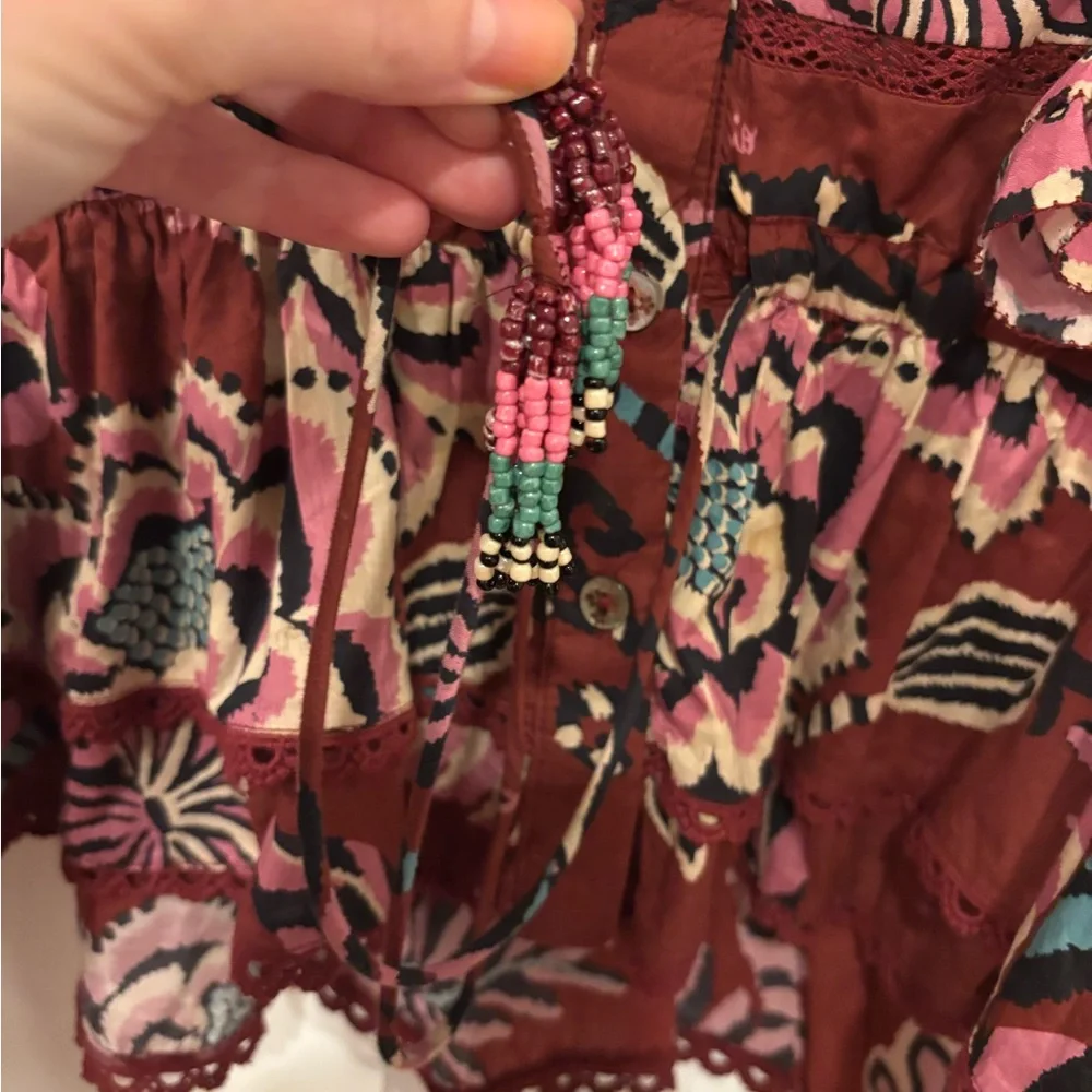 Farm Rio Ruffle Blouse - Picture 4 of 4